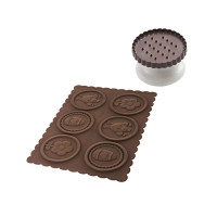 Silikomart Fiji Easter Cookie cutter set.