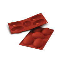 Silikomart Fiji half egg mould.