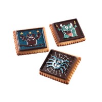 Silikomart Fiji monsters cookie cutter kit