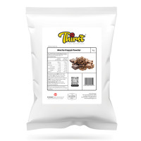 Thirst beverages Fiji Mocha Frappe.