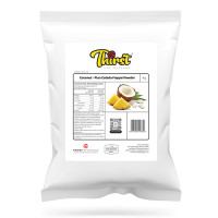 Thirst beverages Fiji Pina Colada Frappe.