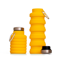wananavu yellow refillable water bottle fiji