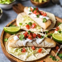 Baja Fish Tacos fiji style