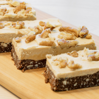 gluten free coffee Walnut slice